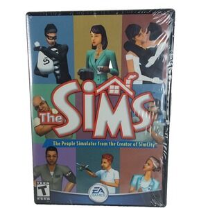 The Sims Series People Simulator EA Games For‎ Windows PC 2000 New Sealed
